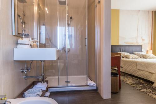Koupelna v ubytování B&b Igea 50