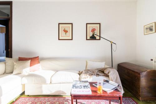 Un lugar para sentarse en Orobie Aprica Apartment