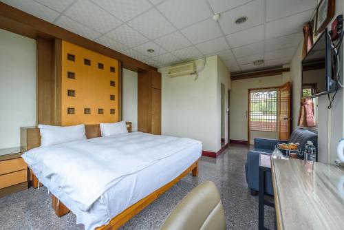 Televisyen dan/atau pusat hiburan di Yunlin Gukeng Da-Hu Villa B&B