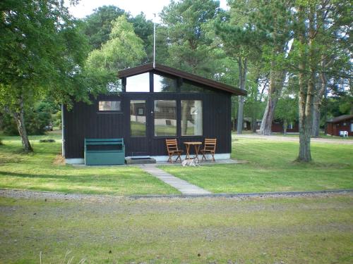 The building where the chalet is located 