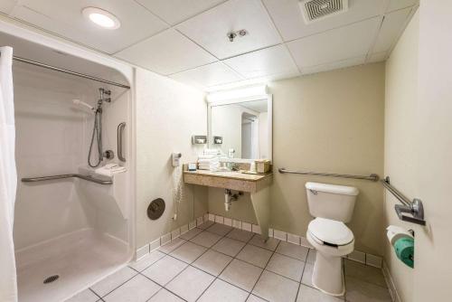 Ένα μπάνιο στο Quality Inn Bradley- Bourbonnais