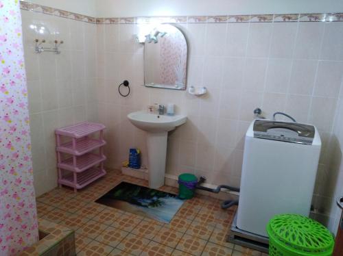 Koupelna v ubytování Villa kartner