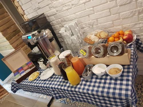 Mad i den private indkvartering eller i nærheden