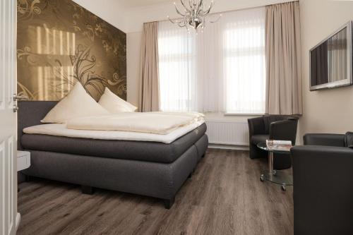 Haus Elimar Weberにあるベッド