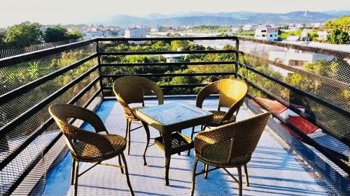 Balkón nebo terasa v ubytování Travel Light Hotel
