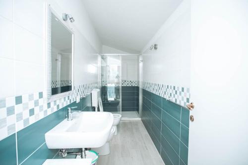 Et badeværelse på Podere Ricciolino