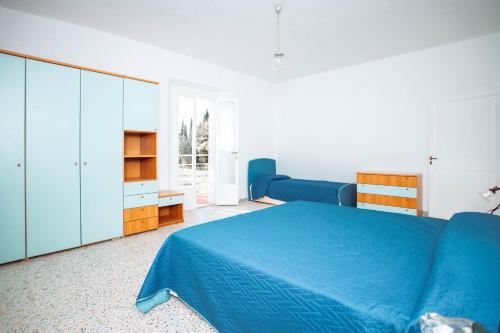 Een bed of bedden in een kamer bij Podere Ricciolino