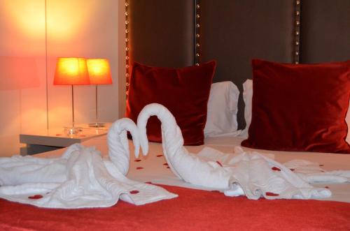 Hotel Torres Novasにあるベッド
