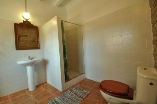 Et badeværelse på Casa Lucas