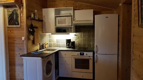 Η κουζίνα ή μικρή κουζίνα στο Leilighet 2240