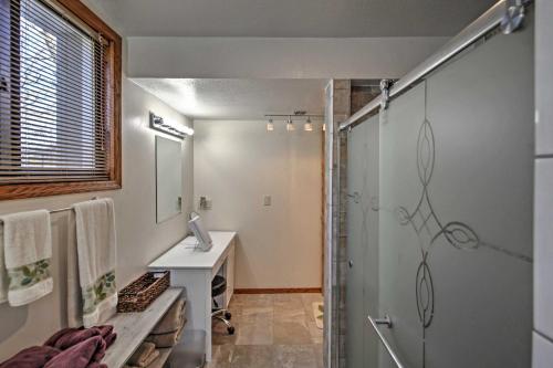 Bathroom sa Quaint Duluth Hideaway with Private Fenced-In Yard!