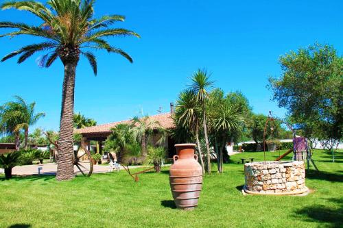 Jardín al aire libre en Villa Sammy