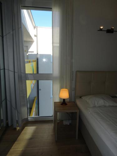 Cama o camas de una habitación en 211 Amsterdam, Studio Apartment, 30m2 1-4 Pers