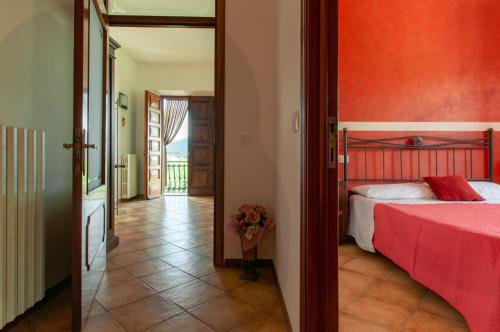Posteľ alebo postele v izbe v ubytovaní La casa di Nunzi