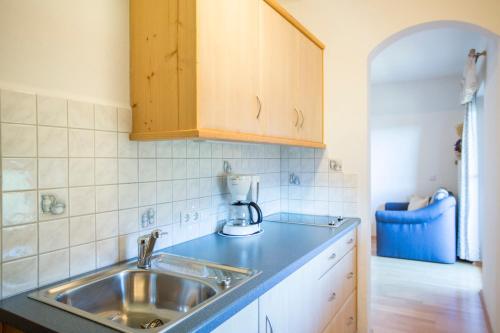 Kuchyň nebo kuchyňský kout v ubytování Residence Bergblick