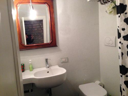 Kúpeľňa v ubytovaní Casarossa