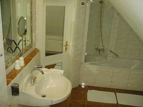 Ένα μπάνιο στο Villa Markersdorf