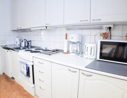 Dapur atau dapur kecil di Comfortable Apartment MILA at a good location