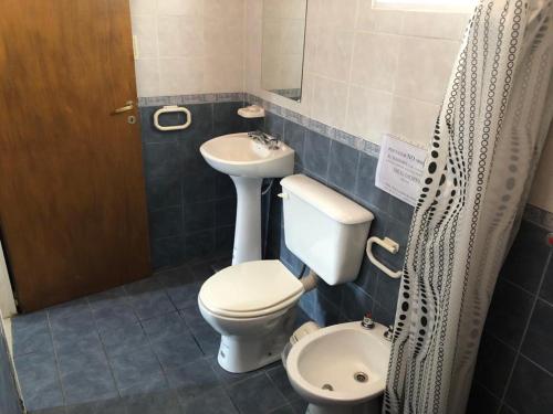 Koupelna v ubytování El Viejo Vagon