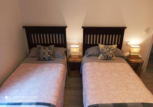 Cama o camas de una habitación en El Muro de Piedra