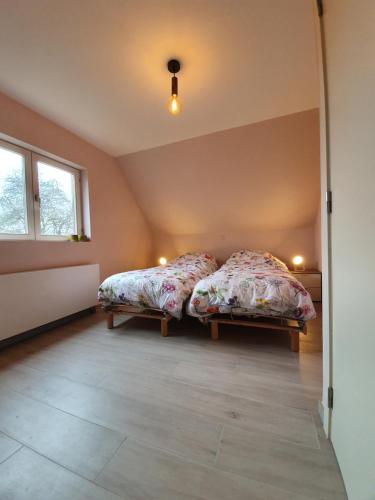 Postel nebo postele na pokoji v ubytování Alix
