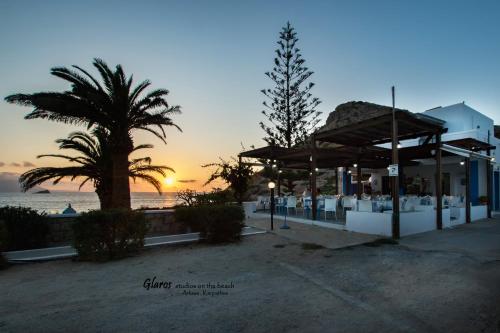 Gallery image of Glaros luxury studio on the Beach in Arkasa