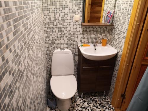 Koupelna v ubytování Villa Georgia