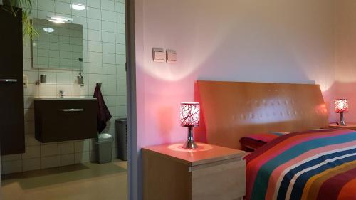 Postel nebo postele na pokoji v ubytování Apartment Campinor