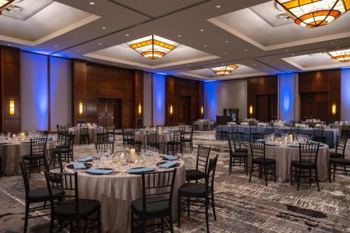 Restaurace v ubytování Hyatt Regency Coralville