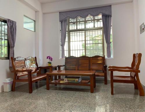 Posezení v ubytování Jin Ji Homestay