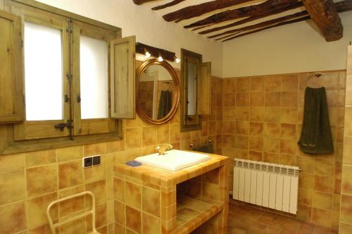 Koupelna v ubytování Casa Tomàs