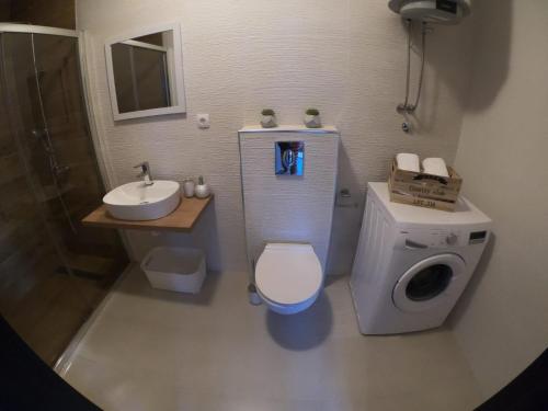 Kúpeľňa v ubytovaní Apartman Bella 1