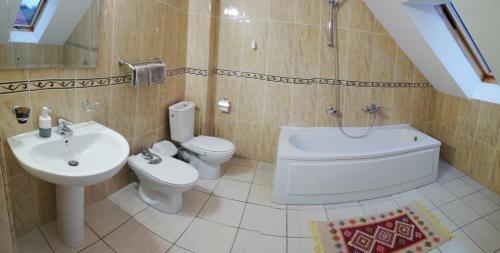 Kúpeľňa v ubytovaní Vila Vladimir