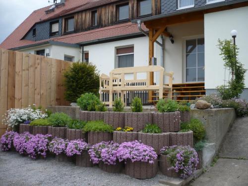 Κήπος έξω από το Ferienhaus Wille