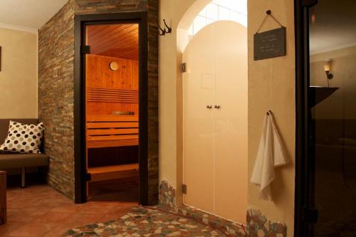Postel nebo postele na pokoji v ubytování Haus Zangerl