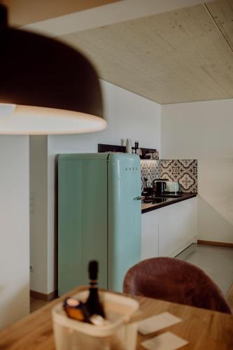 Una cocina o cocineta en vier mäderlhaus