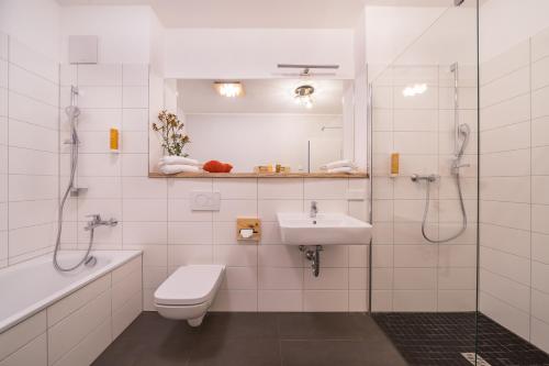 Ванная комната в Design Apartments - "Am Weinberg"