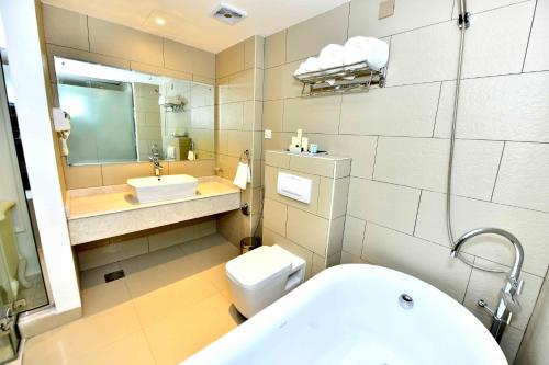 Koupelna v ubytování Be Inn Hotel