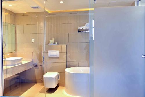 Koupelna v ubytování Be Inn Hotel
