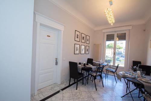 Posezení v ubytování Compasso Suites