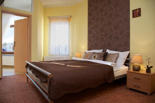 Ένα ή περισσότερα κρεβάτια σε δωμάτιο στο Villa Ibiza