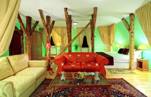 Χώρος καθιστικού στο Hotel The Council