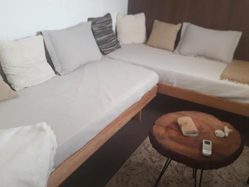 Ένα ή περισσότερα κρεβάτια σε δωμάτιο στο La Estacion Colonia