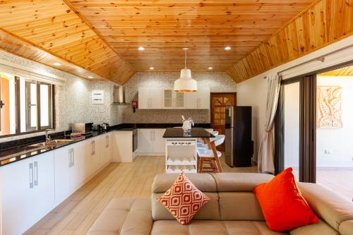 CocoLux Luxury Apartmentsにあるキッチンまたは簡易キッチン