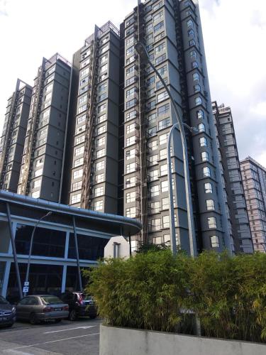 El edificio en el que está el departamento