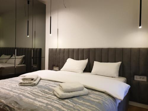 Кровать или кровати в номере Luxury Spa Suite