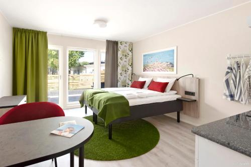 Llit o llits en una habitació de First Camp Sibbarp-Malmö