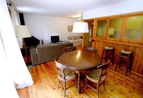 Χώρος καθιστικού στο Acogedor apartamento en Bor