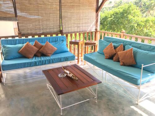 Zona de estar de Auberge St Francois