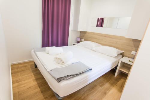 Posteľ alebo postele v izbe v ubytovaní Mobile home Opal 2